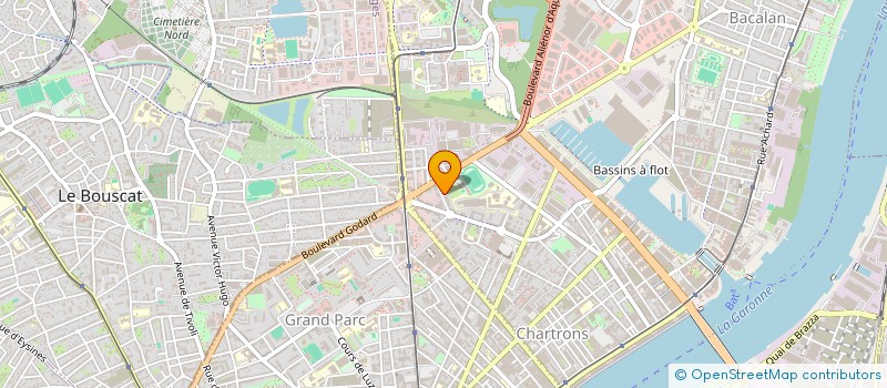 localisation de l'entreprise MADAME NIKKY HEUGAS  BORDEAUX