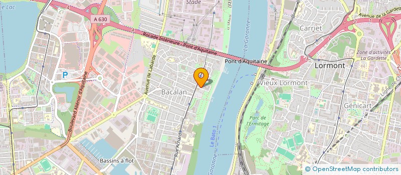 localisation de l'entreprise MADAME NIKOLINA KATSAROVA  BORDEAUX