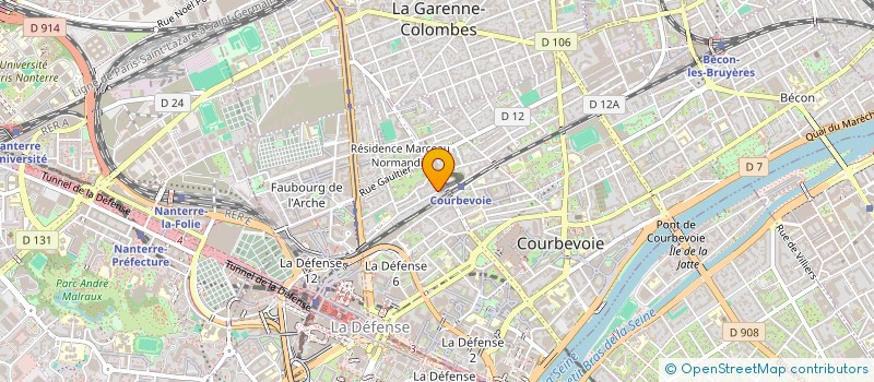 localisation de l'entreprise MADAME NIKOLINA VELKOVA à COURBEVOIE