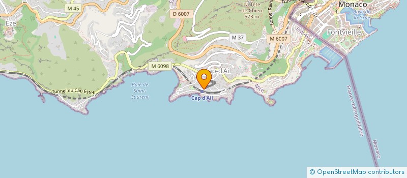 localisation de l'entreprise MADAME NILA BODNAR  CAP-D'AIL