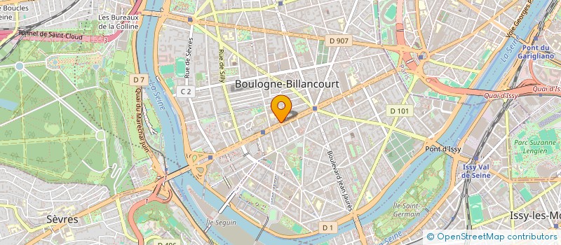 localisation de l'entreprise MADAME NILCEA AREDA NUNES à BOULOGNE-BILLANCOURT