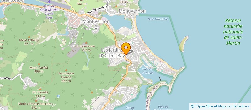 localisation de l'entreprise MADAME NILDA FRIAS TORRES  SAINT MARTIN