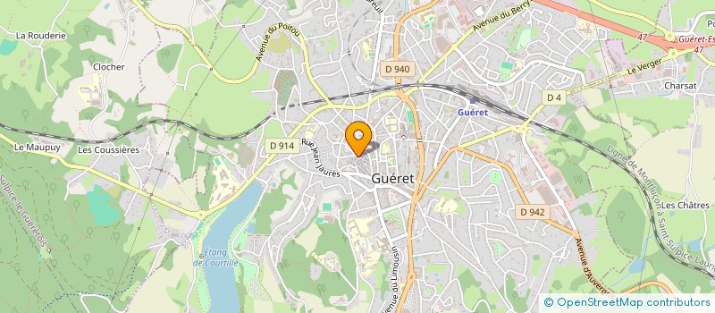 localisation de l'entreprise MADAME NILGUN AKAR à GUERET