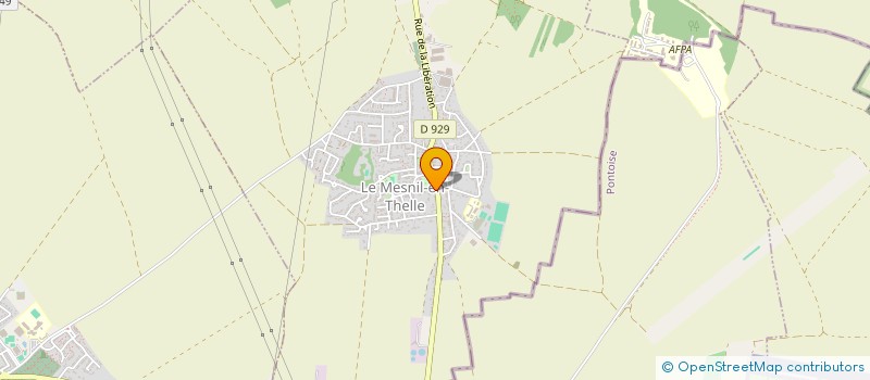 localisation de l'entreprise MADAME NILSETE MOREIRA  LE MESNIL-EN-THELLE