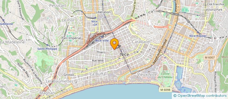 localisation de l'entreprise MADAME NILUFAR ABDURAKHMANOVA  NICE