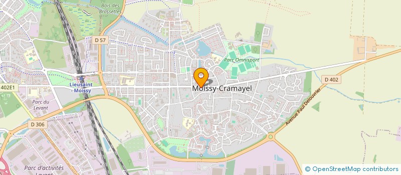 localisation de l'entreprise MADAME NIMBA ANDE  MOISSY-CRAMAYEL