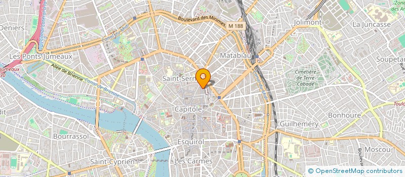 localisation de l'entreprise MADAME NINA ALAUX à TOULOUSE