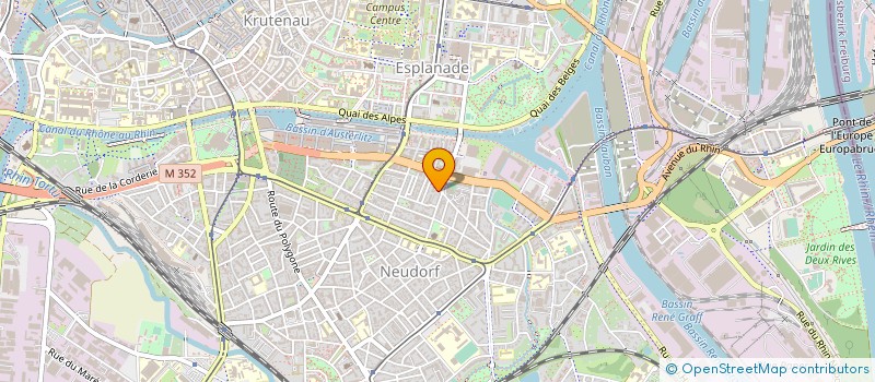 localisation de l'entreprise MADAME NINA ALVES ARRUDA  LINGOLSHEIM