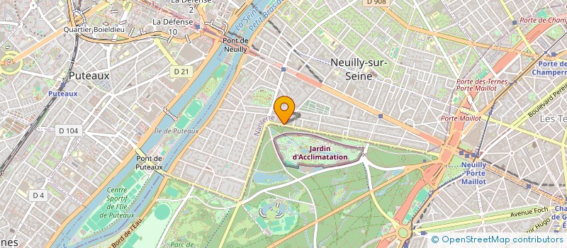 localisation de l'entreprise MADAME NINA ANGELL à NEUILLY-SUR-SEINE