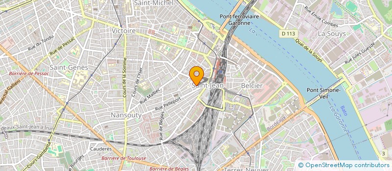 localisation de l'entreprise MADAME NINA ARABADJI  BORDEAUX