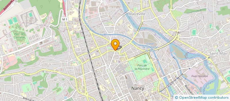 localisation de l'entreprise MADAME NINA BACHIR à NANCY