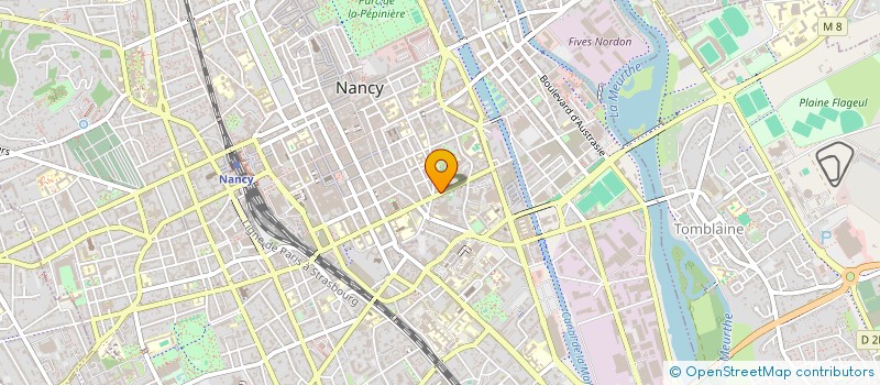 localisation de l'entreprise MADAME NINA BAILLY  NANCY