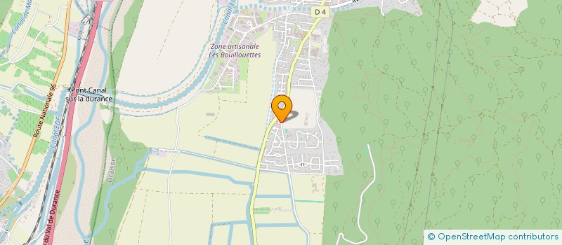 localisation de l'entreprise MADAME NINA BENIDIR  ORAISON