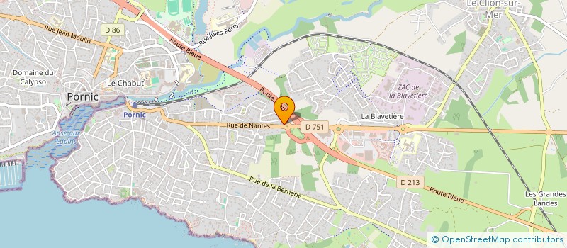 localisation de l'entreprise MADAME NINA BETTACHE  PORNIC