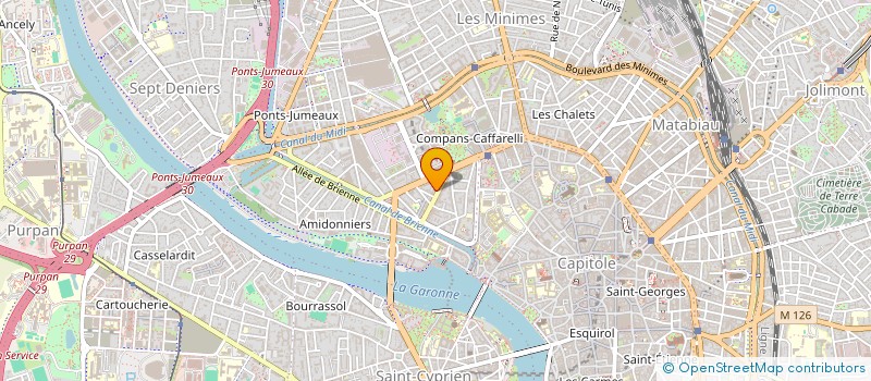 localisation de l'entreprise MADAME NINA BOSTFFOCHER  TOULOUSE