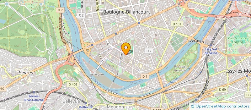 localisation de l'entreprise MADAME NINA BOUAZA à BOULOGNE-BILLANCOURT