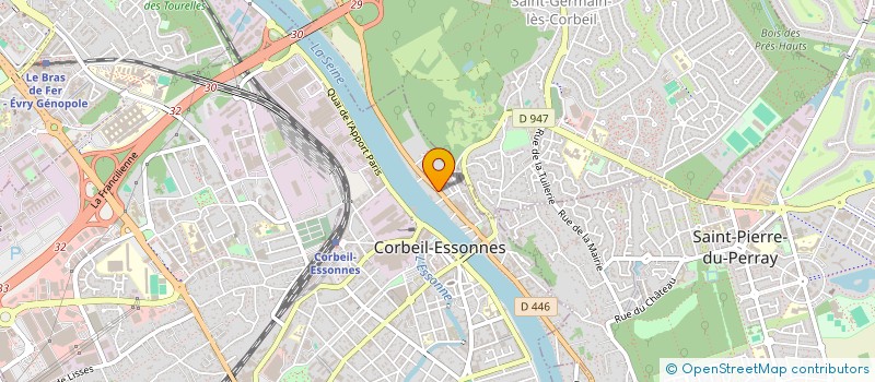 localisation de l'entreprise MADAME NINA BOUCHY à CORBEIL-ESSONNES