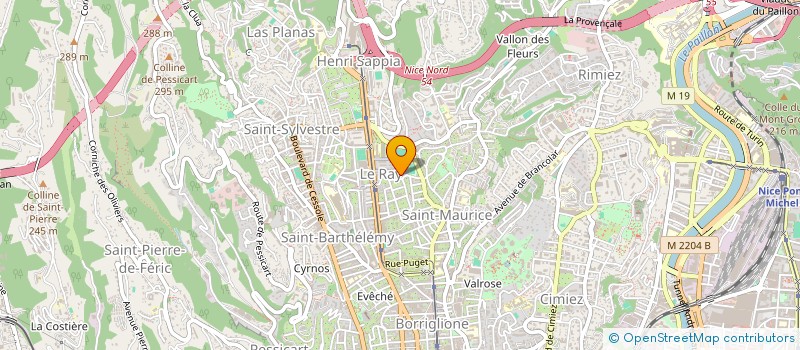 localisation de l'entreprise MADAME NINA BRAHMIA  NICE