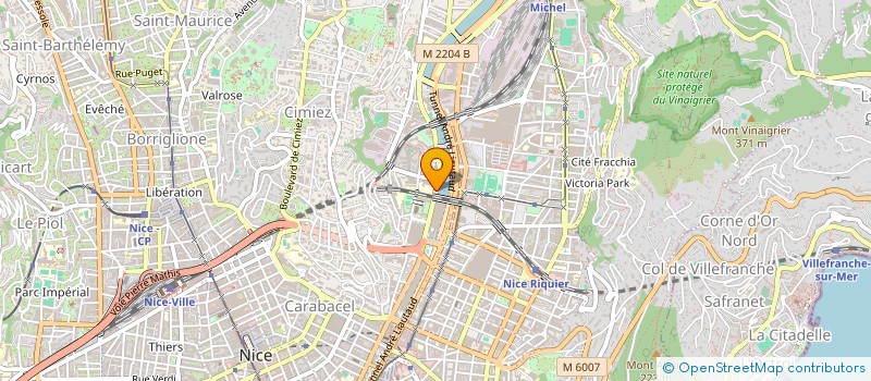 localisation de l'entreprise MADAME NINA BRAZHNILKOVA à NICE