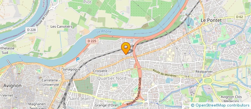 localisation de l'entreprise MADAME NINA CABAL  AVIGNON