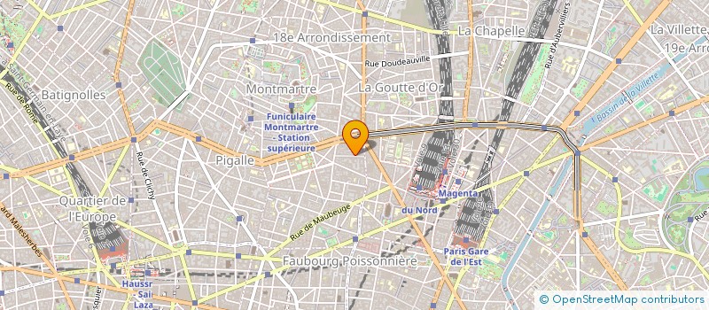 localisation de l'entreprise MADAME NINA CAFFARELLI  PARIS
