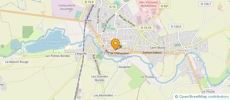 localisation de l'entreprise MADAME NINA CAI à BROU