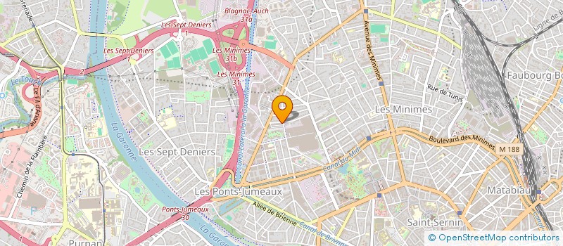 localisation de l'entreprise MADAME NINA CAMBA à TOULOUSE