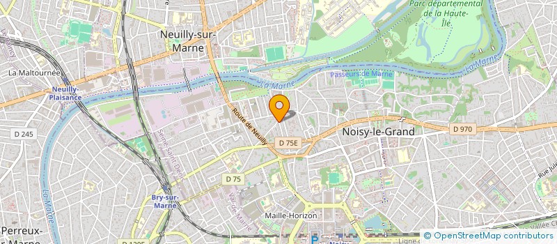 localisation de l'entreprise MADAME NINA CAPATAO  NOISY-LE-GRAND