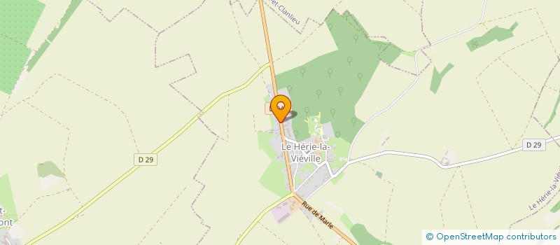 localisation de l'entreprise MADAME NINA CARDON  LE HERIE-LA-VIEVILLE