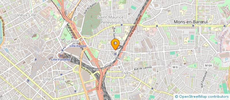localisation de l'entreprise MADAME NINA CARLIER à LILLE