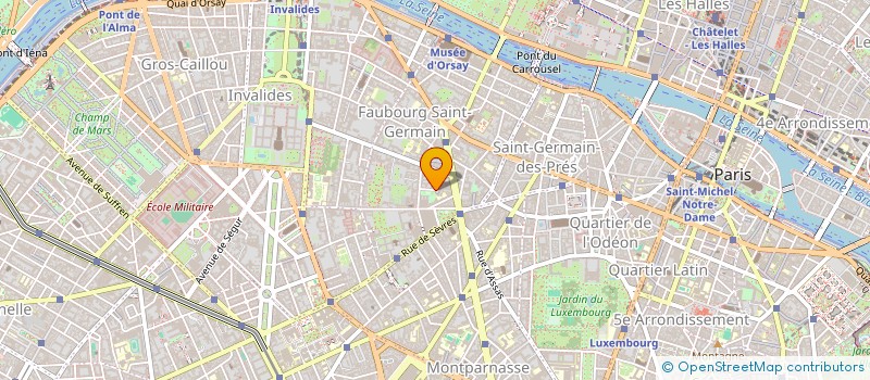 localisation de l'entreprise MADAME NINA CARON  PARIS