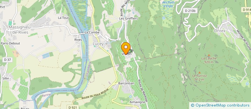 localisation de l'entreprise MADAME NINA CARRILLO  LUCEY