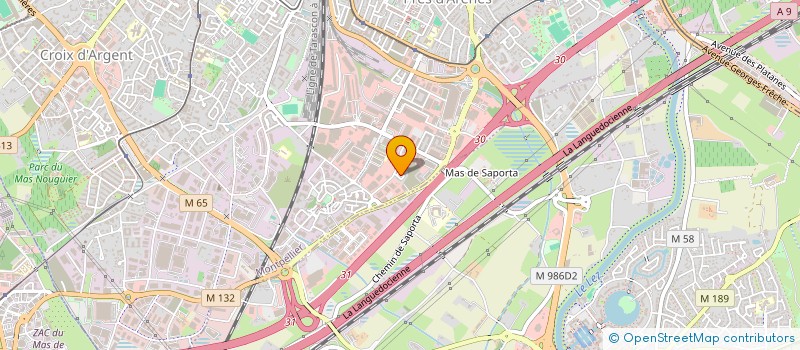 localisation de l'entreprise MADAME NINA CAURET à MONTPELLIER