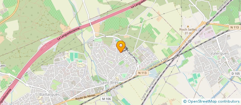 localisation de l'entreprise MADAME NINA CAVIGIOLI  SAINT-BRES