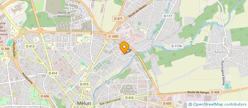 localisation de l'entreprise MADAME NINA CHAILLY à MELUN