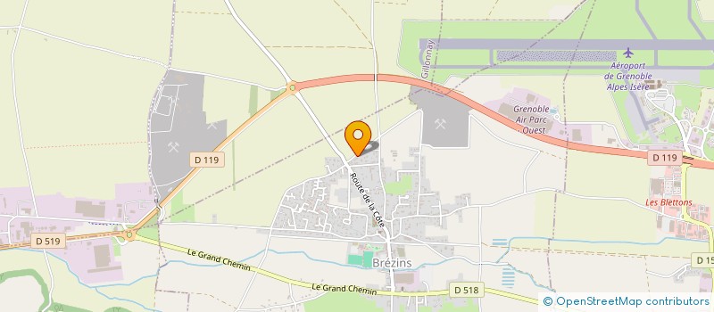 localisation de l'entreprise MADAME NINA CHALLON  BREZINS