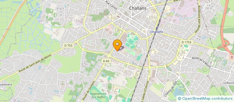 localisation de l'entreprise MADAME NINA CHANOIT à CHALLANS