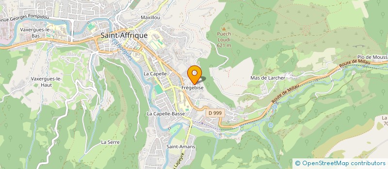 localisation de l'entreprise MADAME NINA CHASTEL  SAINT-AFFRIQUE