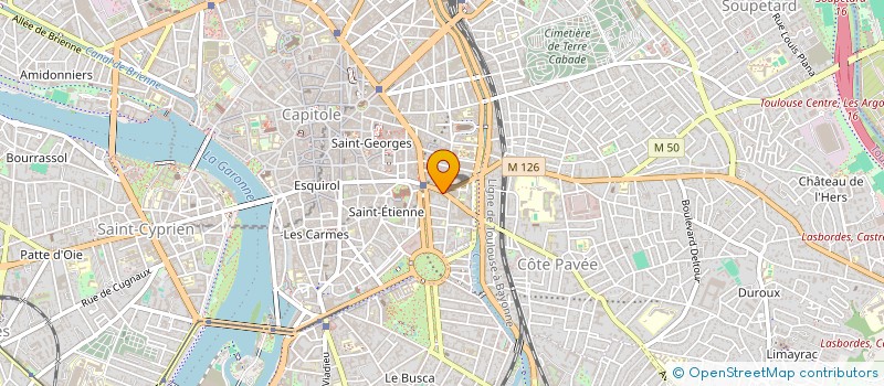 localisation de l'entreprise MADAME NINA CHATELLIER à TOULOUSE