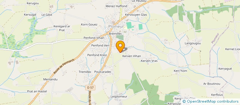 localisation de l'entreprise MADAME NINA COIC  PONT-L'ABBE