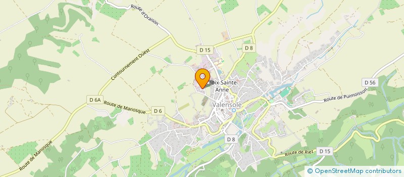 localisation de l'entreprise MADAME NINA COLOMBIER à VALENSOLE