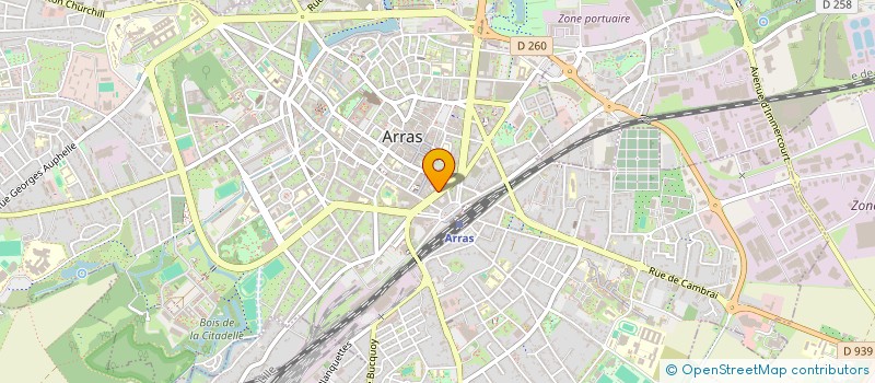 localisation de l'entreprise MADAME NINA CORDONNIER à ARRAS