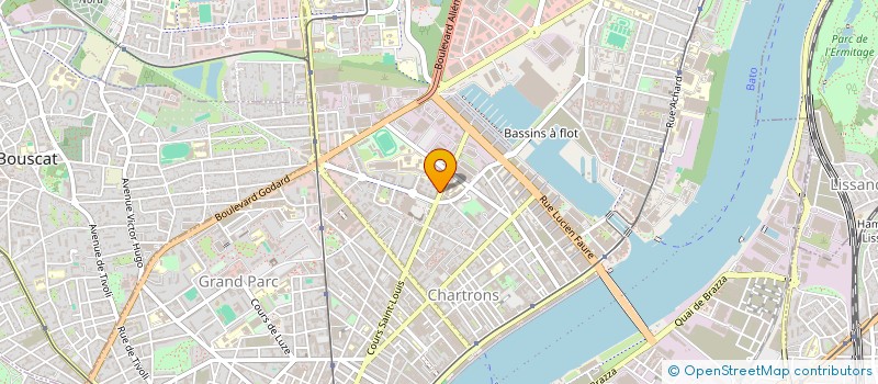localisation de l'entreprise MADAME NINA COURTILLY à BORDEAUX