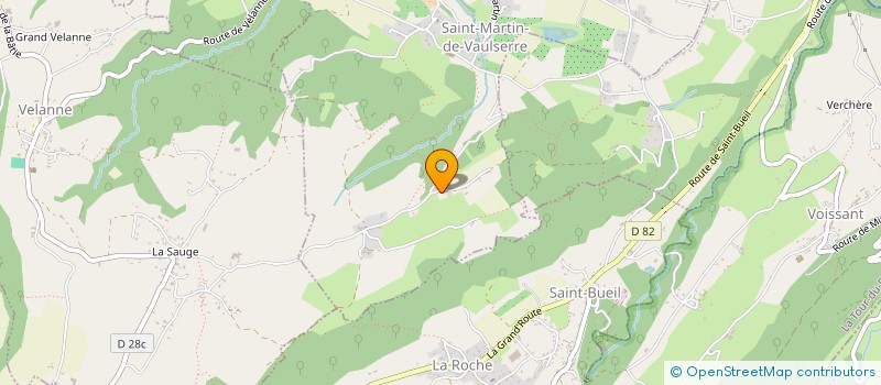 localisation de l'entreprise MADAME NINA D'AMICO  SAINT-MARTIN-DE-VAULSERRE