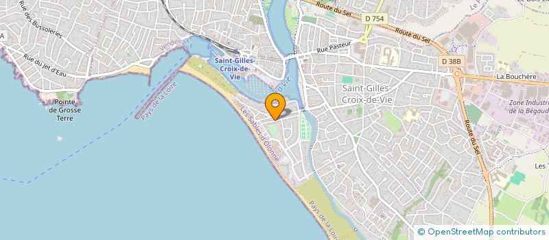 localisation de l'entreprise MADAME NINA DANIEAU  SAINT-GILLES-CROIX-DE-VIE