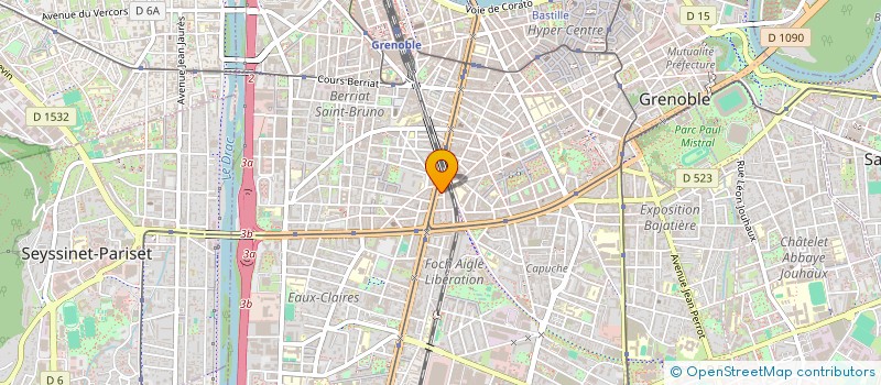 localisation de l'entreprise MADAME NINA DANKOVSKI à GRENOBLE