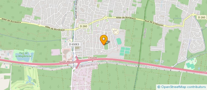 localisation de l'entreprise MADAME NINA DAUGREILH à GUJAN-MESTRAS