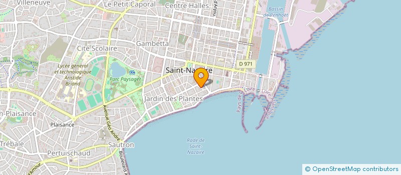 localisation de l'entreprise MADAME NINA DE ANGELIS à SAINT-NAZAIRE