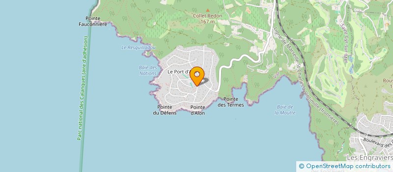 localisation de l'entreprise MADAME NINA DECKER à SAINT-CYR-SUR-MER