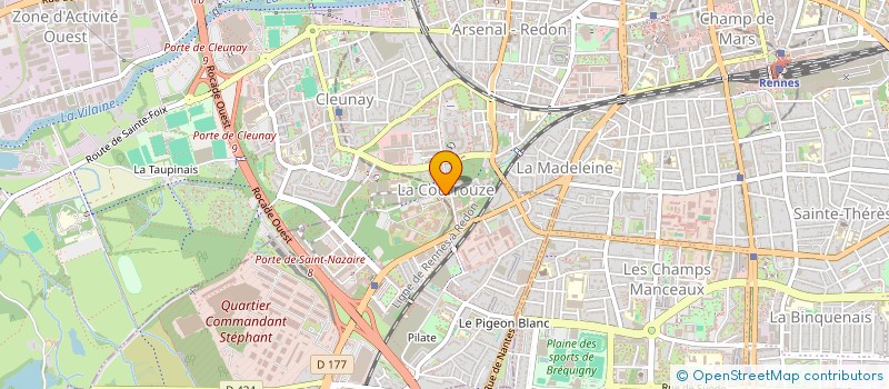 localisation de l'entreprise MADAME NINA DEGAUDEZ  SAINT-JACQUES-DE-LA-LANDE